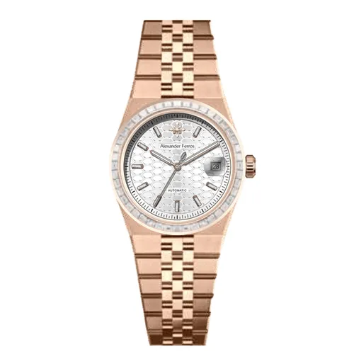 Đồng Hồ Nam Alexander Ferros 8181R/02 Màu Vàng Hồng