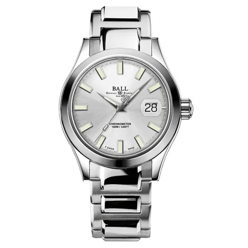 Đồng Hồ Nam Ball Engineer III Marvelight Chronometer 40mm NM2026C-S27C-SL Màu Bạc