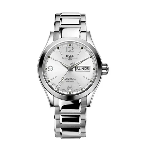 Đồng Hồ Nam Ball Engineer III Ohio Automatic Silver Dial Men's Watch NM9126C-S14J-SL Màu Bạc