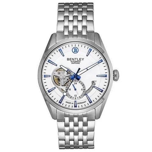 Đồng Hồ Nam Bentley Mặt Hề BL1831-25MWWI-AMS-T Màu Bạc Trắng