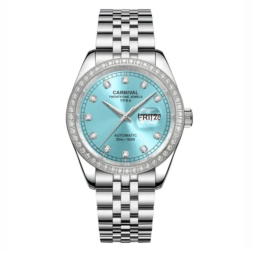 Đồng Hồ Nam Carnival Automatic Watch 8131G2-VT-XT Màu Xanh Dương