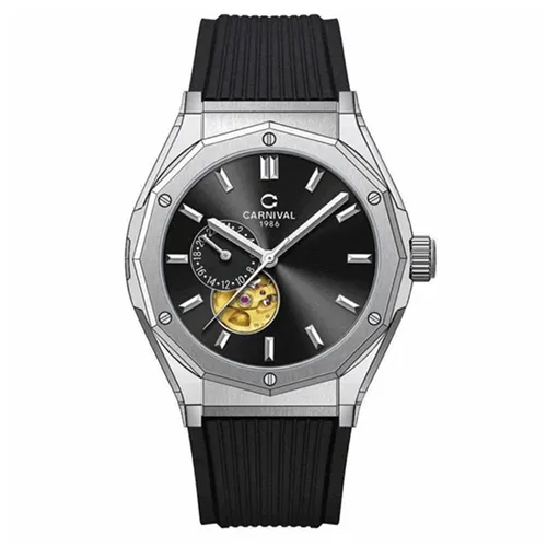 Đồng Hồ Nam Carnival Automatic Watch 8189G-VT-DCS-D Màu Đen