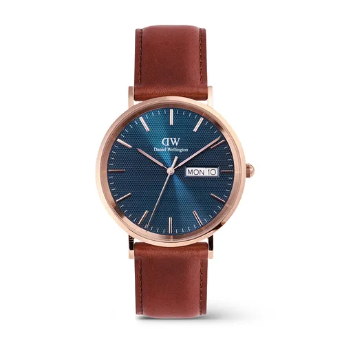 Đồng Hồ Nam Daniel Wellington Classic Day Display DW00100830 Màu Nâu/Xanh