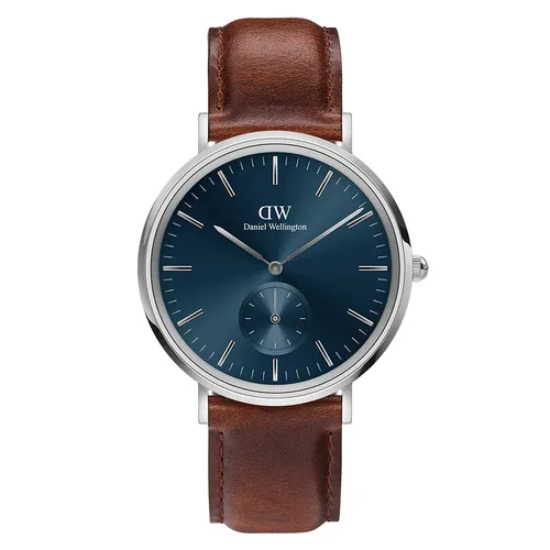Đồng Hồ Nam Daniel Wellington Classic Multi-Eye St Mawes Arctic Silver DW00100709 Màu Nâu/Xanh