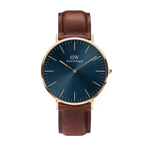Đồng Hồ Nam Daniel Wellington Classic St Mawes Artic DW00100626 Màu Xanh Nâu