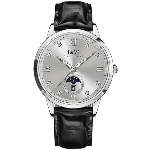 Đồng Hồ Nam I&W Carnival 55831G-D3 Automatic Màu Đen Xám