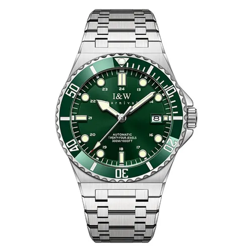 Đồng Hồ Nam I&W Carnival 726G-T3 Màu Xanh Bạc