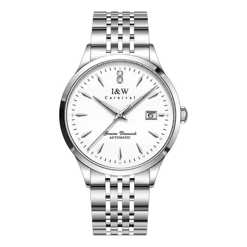 Đồng Hồ Nam I&W Carnival 731G-T1 Màu Bạc