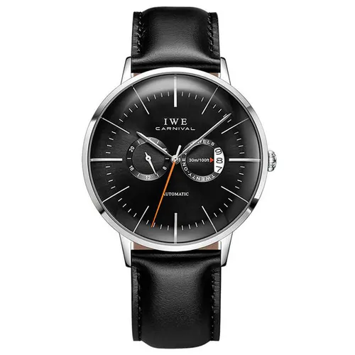 Đồng Hồ Nam I&W Carnival 8053G-D3 Màu Đen
