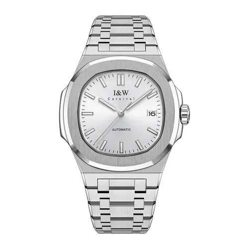 Đồng Hồ Nam I&W Carnival Automatic Watch 750G1-T1 Màu Bạc