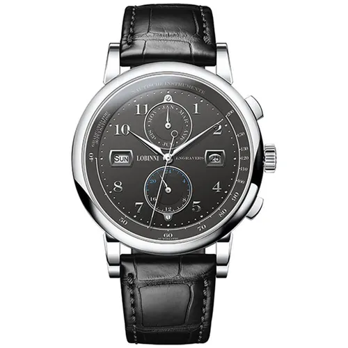 Đồng Hồ Nam Lobinni LB16001G-D4 Màu Đen