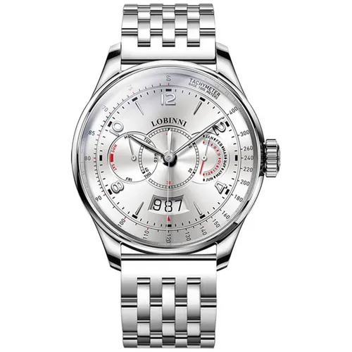 Đồng Hồ Nam Lobinni LB16013G-T3 Màu Bạc