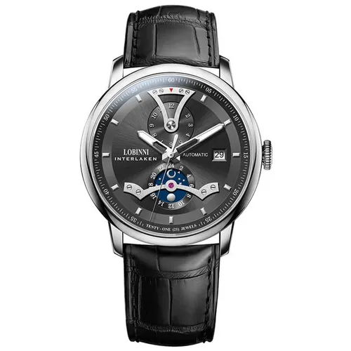 Đồng Hồ Nam Lobinni LB18018G-D4 Màu Đen