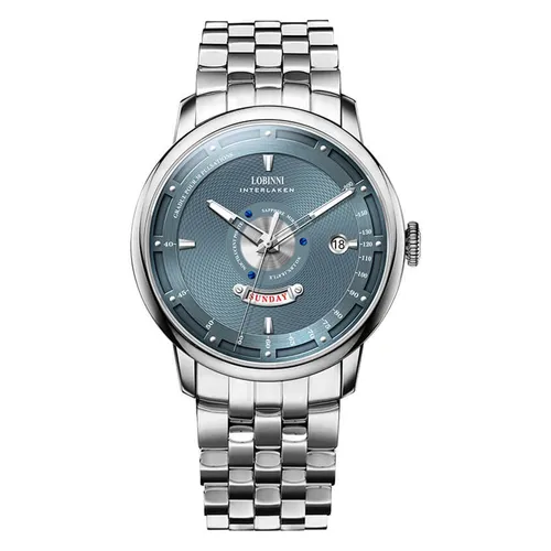 Đồng Hồ Nam Lobinni LB18087G-T2 Màu Xanh Bạc