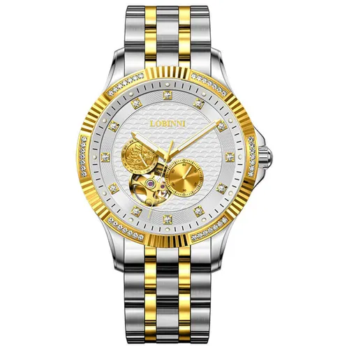 Đồng Hồ Nam Lobinni LB19006G-T1 Màu Bạc Vàng