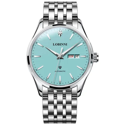 Đồng Hồ Nam Lobinni LB19009G-T2 Màu Xanh Bạc