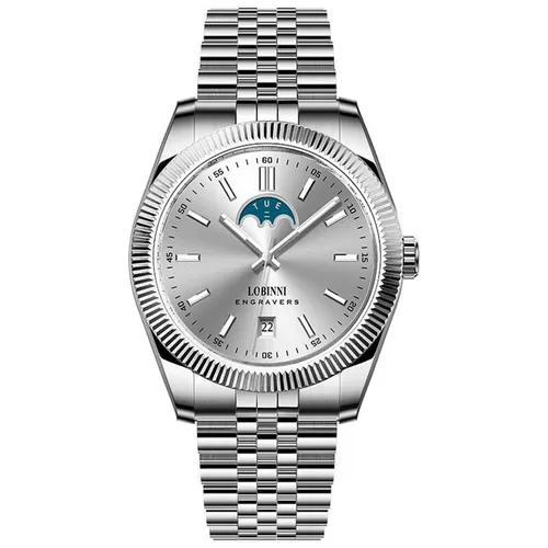Đồng Hồ Nam Lobinni LB19018G-T1 Màu Bạc