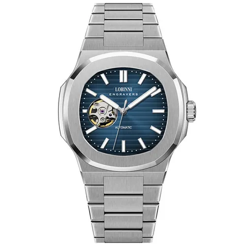 Đồng Hồ Nam Lobinni  LB19069G (19069-B1-T4) Màu Xanh Bạc