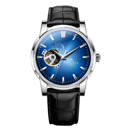 Đồng Hồ Nam Poniger Automatic P519G-D2 Màu Xanh Đen