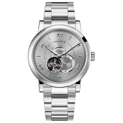 Đồng Hồ Nam Poniger P683G-T3 Automatic Màu Bạc