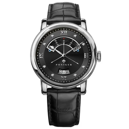 Đồng Hồ Nam Poniger P719G-D4 Automatic Màu Đen