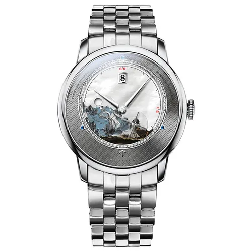 Đồng Hồ Nam Poniger P723G-T45Automatic Màu Bạc