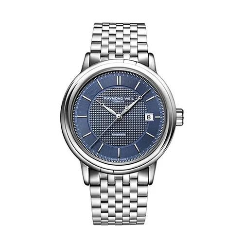 Đồng Hồ Nam Raymond Weil 2837-ST-50001 Màu Xanh Bạc