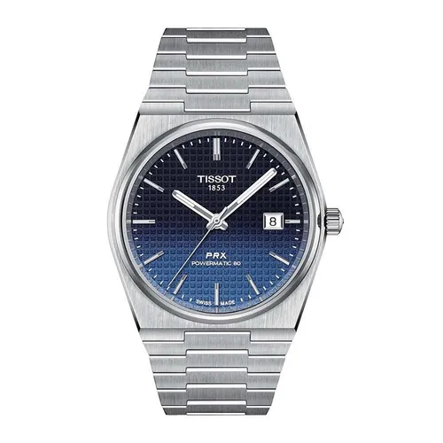 Đồng Hồ Nam Tissot PRX Powermatic 80 T137.407.11.051.01 Màu Bạc Xanh