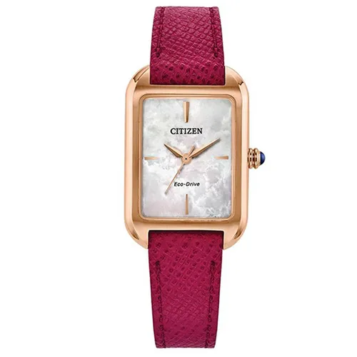 Đồng Hồ Nữ Citizen EM1193-08D Màu Hồng Trắng