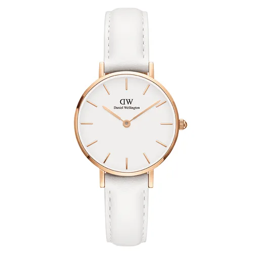 Đồng Hồ Nữ Daniel Wellington Petite Bondi RG White 28mm DW00100249 Màu Trắng