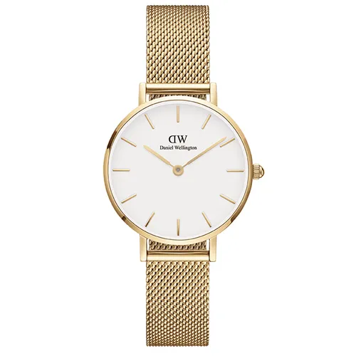 Đồng Hồ Nữ Daniel Wellington Petite Evergold 28mm DW00100350 Màu Vàng Trắng