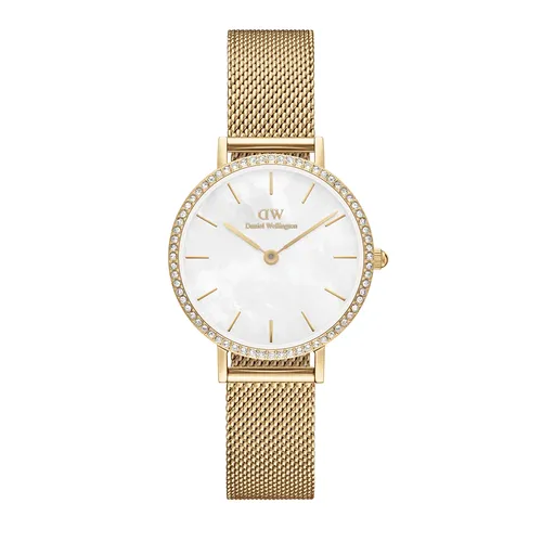 Đồng Hồ Nữ Daniel Wellington Petite Lumine Bezel Evergold MOP DW00100662 Màu Vàng Gold