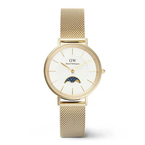 Đồng Hồ Nữ Daniel Wellington Petite Lune Evergold DW00100771 Màu Vàng Gold