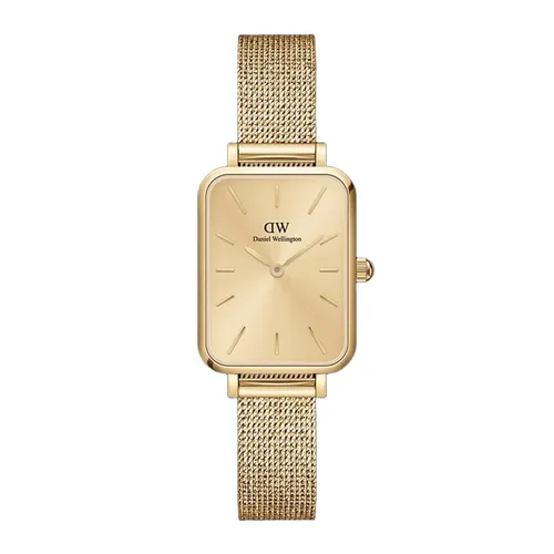 Đồng Hồ Nữ Daniel Wellington Quadro Pressed Unitone Màu Vàng Gold