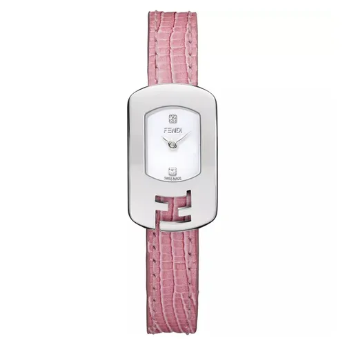 Đồng Hồ Nữ Fendi Chameleon Pink Watch 18x31mm F300024071D1 Màu Hồng Bạc