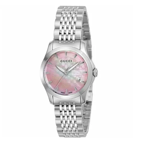 Đồng Hồ Nữ Gucci Watch YA126532 G Màu Hồng Bạc
