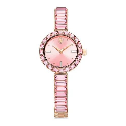 Đồng Hồ Nữ Swarovski Matrix Bangle Watch 5679890 Màu Hồng/Vàng Hồng