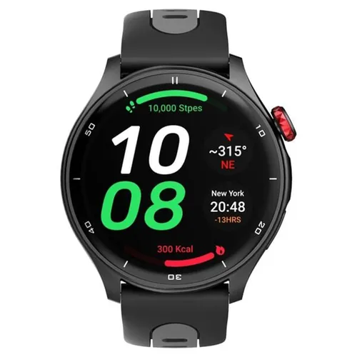 Đồng Hồ Thông Minh Titan Celestor Advanced GPS & Barometer Amoled Display Crown Black 90206AP01 Màu Đen