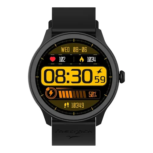 Đồng Hồ Thông Minh Titan Fastrack Reflex Invoke Smartwatch Black Màu Đen