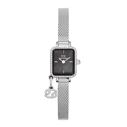 Đồng Hồ Unisex Daniel Wellington Quadro Crystal Crystal Zodiac Màu Bạc