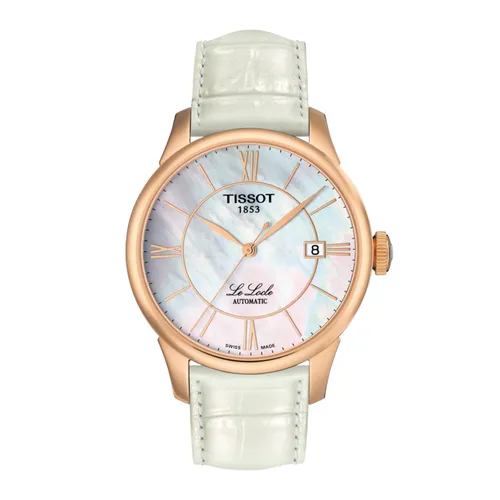 Đồng Hồ Unisex Tissot Le Locle Automatic Watch T41.6.453.83 Màu Trắng