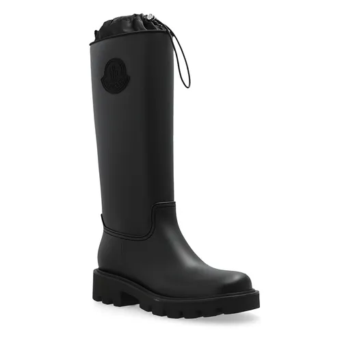 Giày Boot Nữ Moncler Kickstream Waterproof Rain Màu Đen