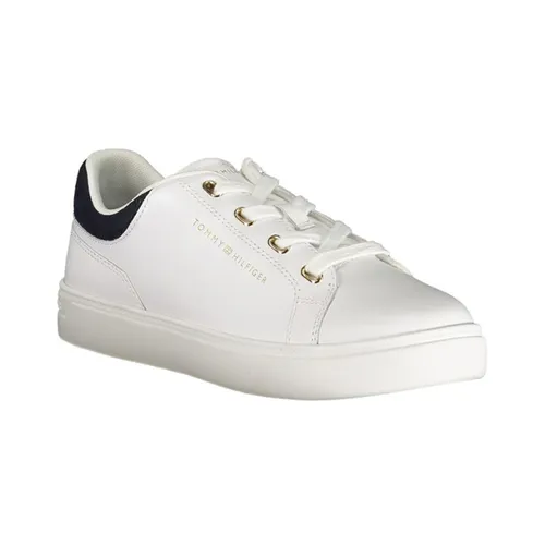 Giày Sneaker Nam Tommy Hilfiger FW0FW08816_BI02S Màu Trắng Size 38