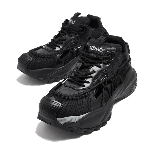 Giày Sneaker Nữ Versace Mercury 1016874-1A11861-1B000 Màu Đen Size 36