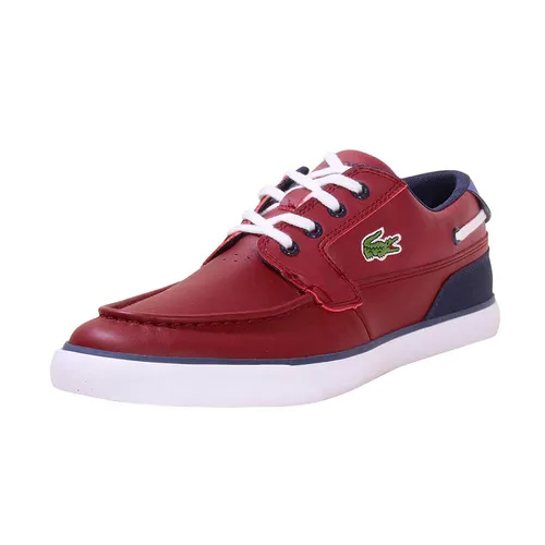 Giày Thể Thao Lacoste Bayliss Deck 222 7-44cma00172h2 Màu Đỏ Đun Size 43