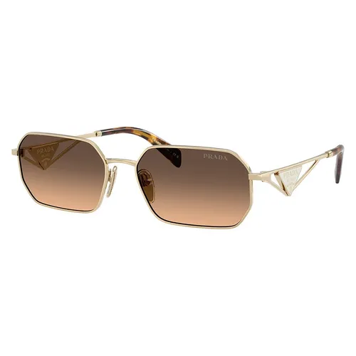 Kính Mát Prada Sunglasses 0PR A51S ZVN50C Màu Nâu/Gold