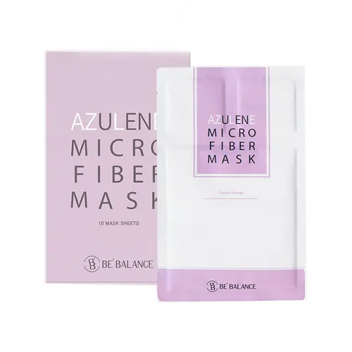 Mặt Nạ Be' Balance Vải Vi Sợi Azulene Micro Fiber Mask 3in1 (1 Hộp 10 Cái)