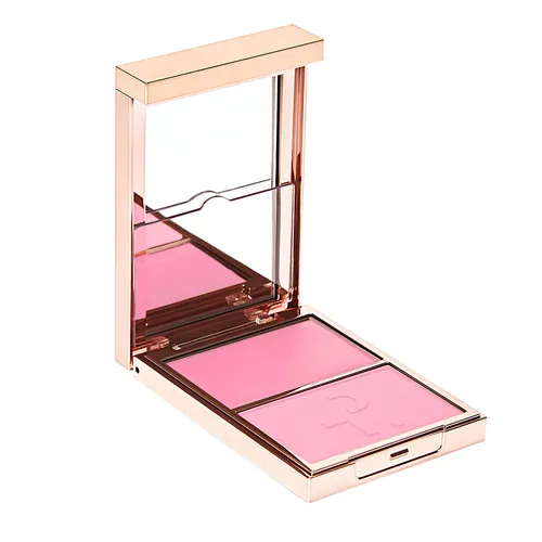 Phấn Má Hồng Patrick Ta Major Headlines Double Take Crème & Powder Blush Duo Just Enough Màu Hồng Lạnh Baby