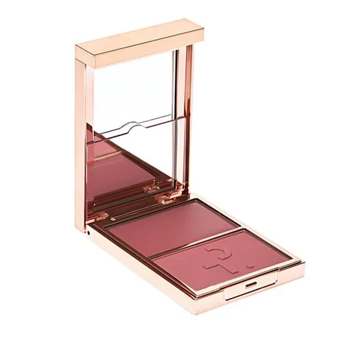 Phấn Má Hồng Patrick Ta Major Headlines Double Take Crème & Powder Blush Duo She Goes To The Gym Màu Hồng Đậm
