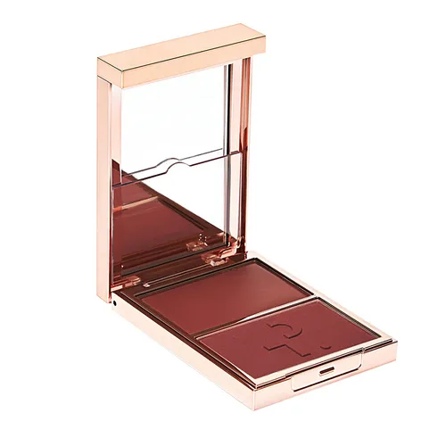 Phấn Má Hồng Patrick Ta Major Headlines Double Take Crème & Powder Blush Duo She Knows Who She Is Màu Mocha